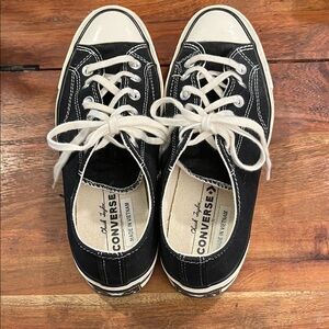 Converse all star Classic Black and Cream Sneakers